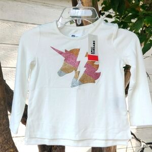 Epic threads girls shirt  color white and pink